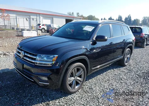 2019 Volkswagen Atlas 3.6L V6 Sel R-Line from USA, damaged, VIN 1V2RR2CA5KC565146